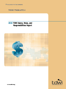 2010 TDWI Salary, Roles, and Responsibilities Report